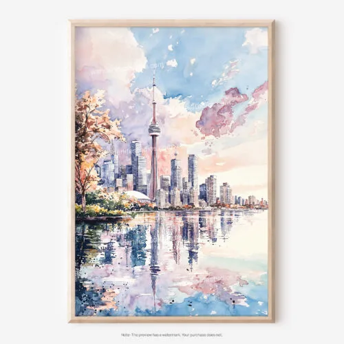 01 - Toronto Watercolor Art - Digital Downloads - Main.jpg