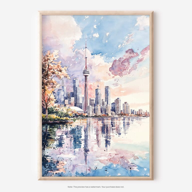 01 - Toronto Watercolor Art - Digital Downloads - Main.jpg