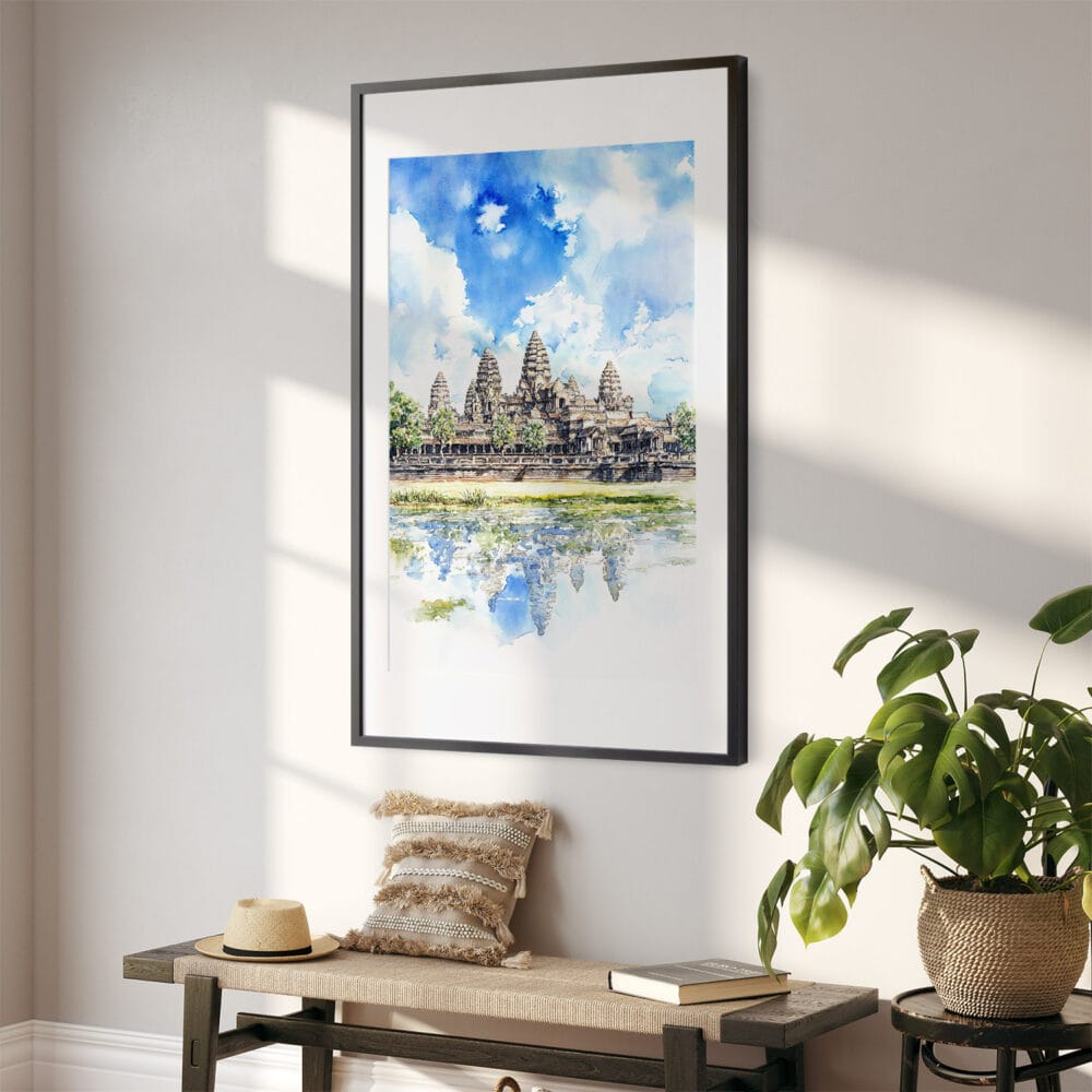 02 - Angkor Wat Cambodia Watercolor Art - Digital Downloads - Hallway.jpg 02 - Angkor Wat Cambodia Watercolor Art - Digital Downloads - Hallway.jpg