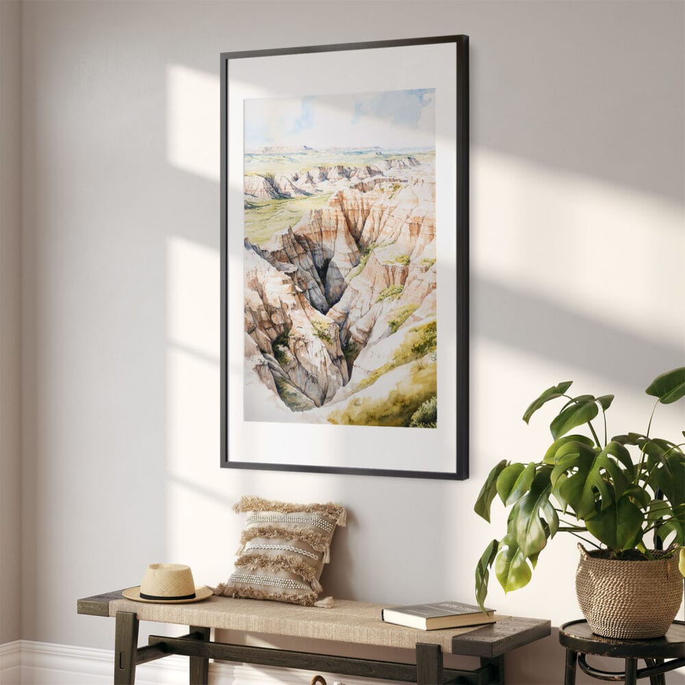 02 - Badlands Watercolor Art - Digital Downloads - Hallway.jpg 02 - Badlands Watercolor Art - Digital Downloads - Hallway.jpg