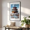 02 - Beijing Forbidden City Watercolor Art - Digital Downloads - Hallway.jpg