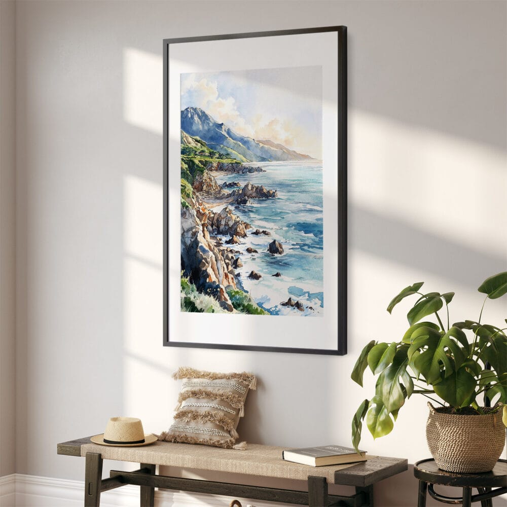 02 - Big Sur California Watercolor Art - Digital Downloads - Hallway.jpg 02 - Big Sur California Watercolor Art - Digital Downloads - Hallway.jpg