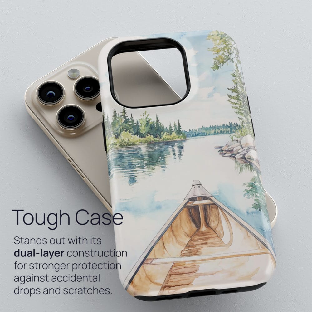 02 - Boundary Waters Minnesota Phone Case - Tough Case.jpg 02 - Boundary Waters Minnesota Phone Case - Tough Case.jpg