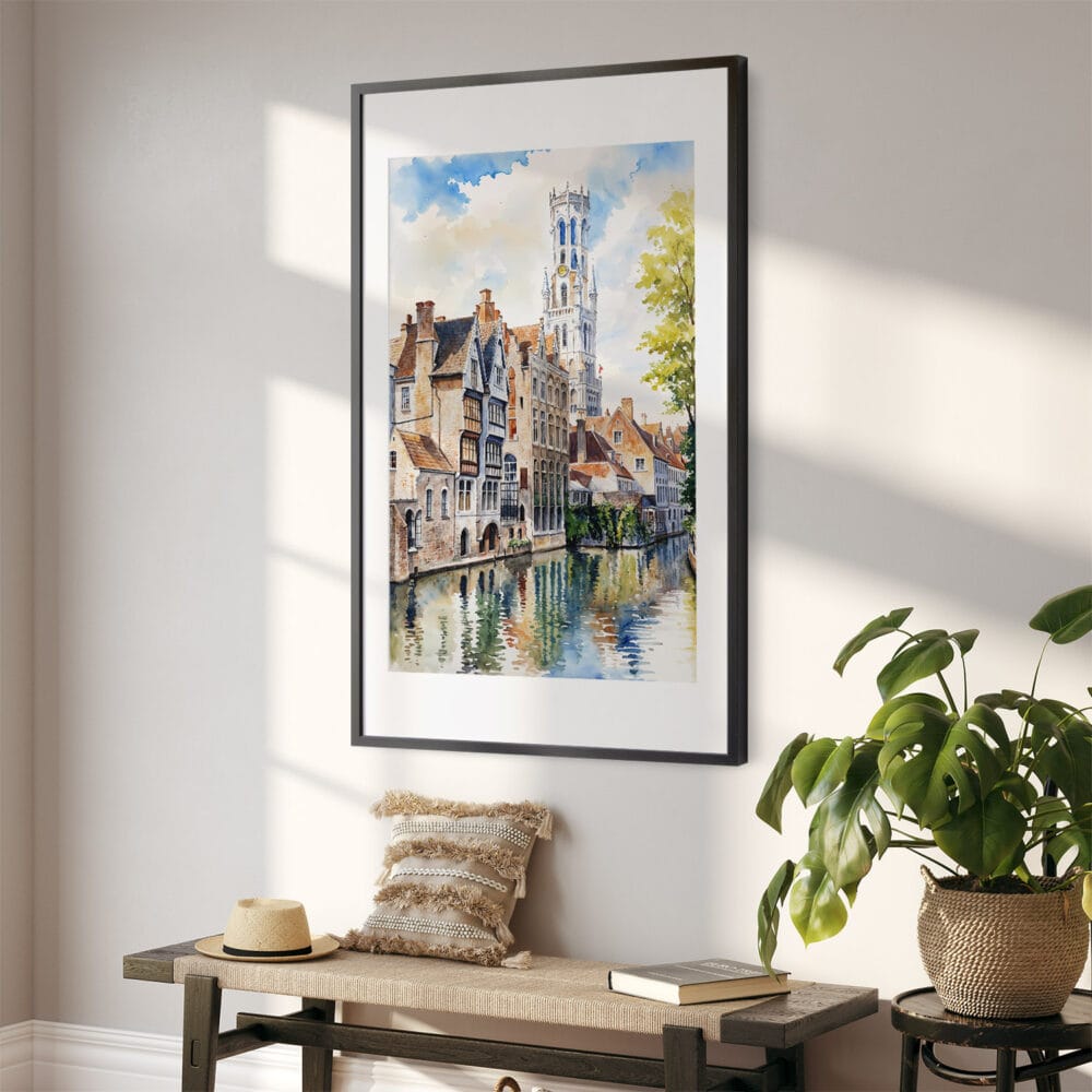 02 - Bruges Belgium Watercolor Art - Digital Downloads - Hallway.jpg 02 - Bruges Belgium Watercolor Art - Digital Downloads - Hallway.jpg
