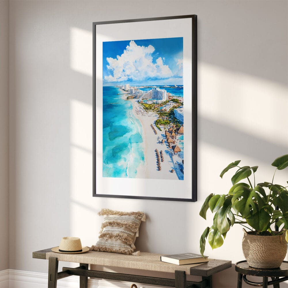 02 - Cancun Mexico Watercolor Art - Digital Downloads - Hallway.jpg 02 - Cancun Mexico Watercolor Art - Digital Downloads - Hallway.jpg