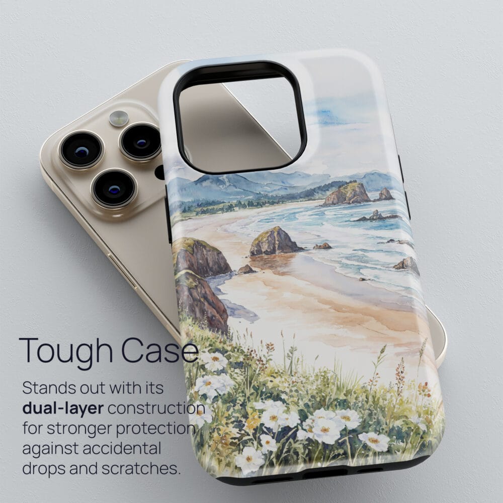 02 - Cannon Beach Oregon Phone Case - Tough Case.jpg 02 - Cannon Beach Oregon Phone Case - Tough Case.jpg