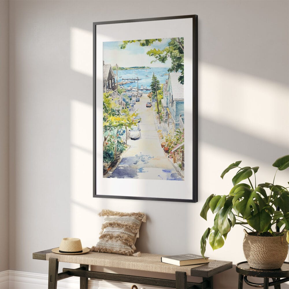 02 - Cape Cod Provincetown Watercolor Art - Digital Downloads - Hallway.jpg 02 - Cape Cod Provincetown Watercolor Art - Digital Downloads - Hallway.jpg