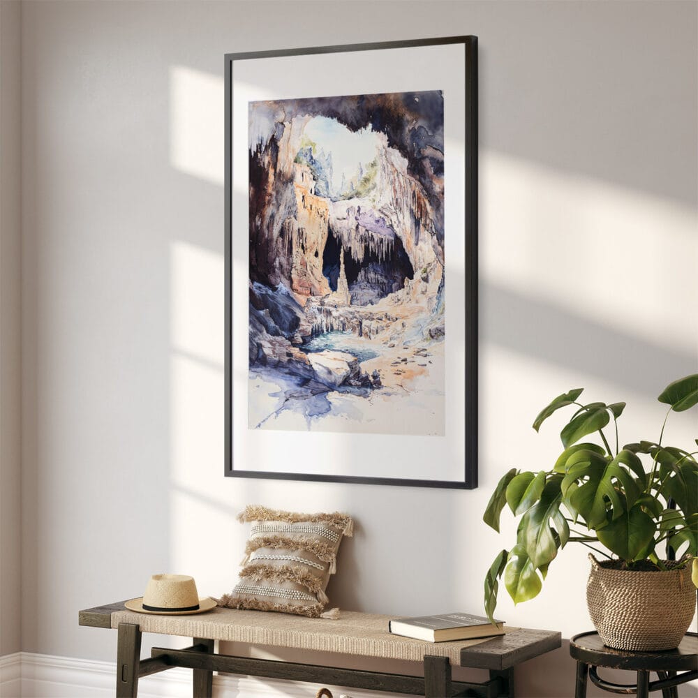 02 - Carlsbad Caverns National Park Watercolor Art - Digital Downloads - Hallway.jpg 02 - Carlsbad Caverns National Park Watercolor Art - Digital Downloads - Hallway.jpg