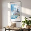 02 - Chicago Skyline Watercolor Art - Digital Downloads - Hallway.jpg