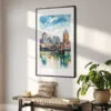 02 - Cincinnati Ohio Watercolor Art - Digital Downloads - Hallway.jpg