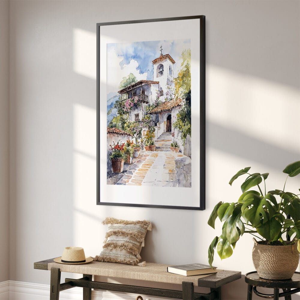 02 - Cordoba Spain Watercolor Art - Digital Downloads - Hallway.jpg 02 - Cordoba Spain Watercolor Art - Digital Downloads - Hallway.jpg