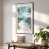 02 - Costa Rica Playa Dominical Watercolor Art - Digital Downloads - Hallway.jpg
