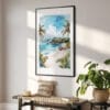 02 - Costa Rica Playa Ventana Watercolor Art - Digital Downloads - Hallway.jpg