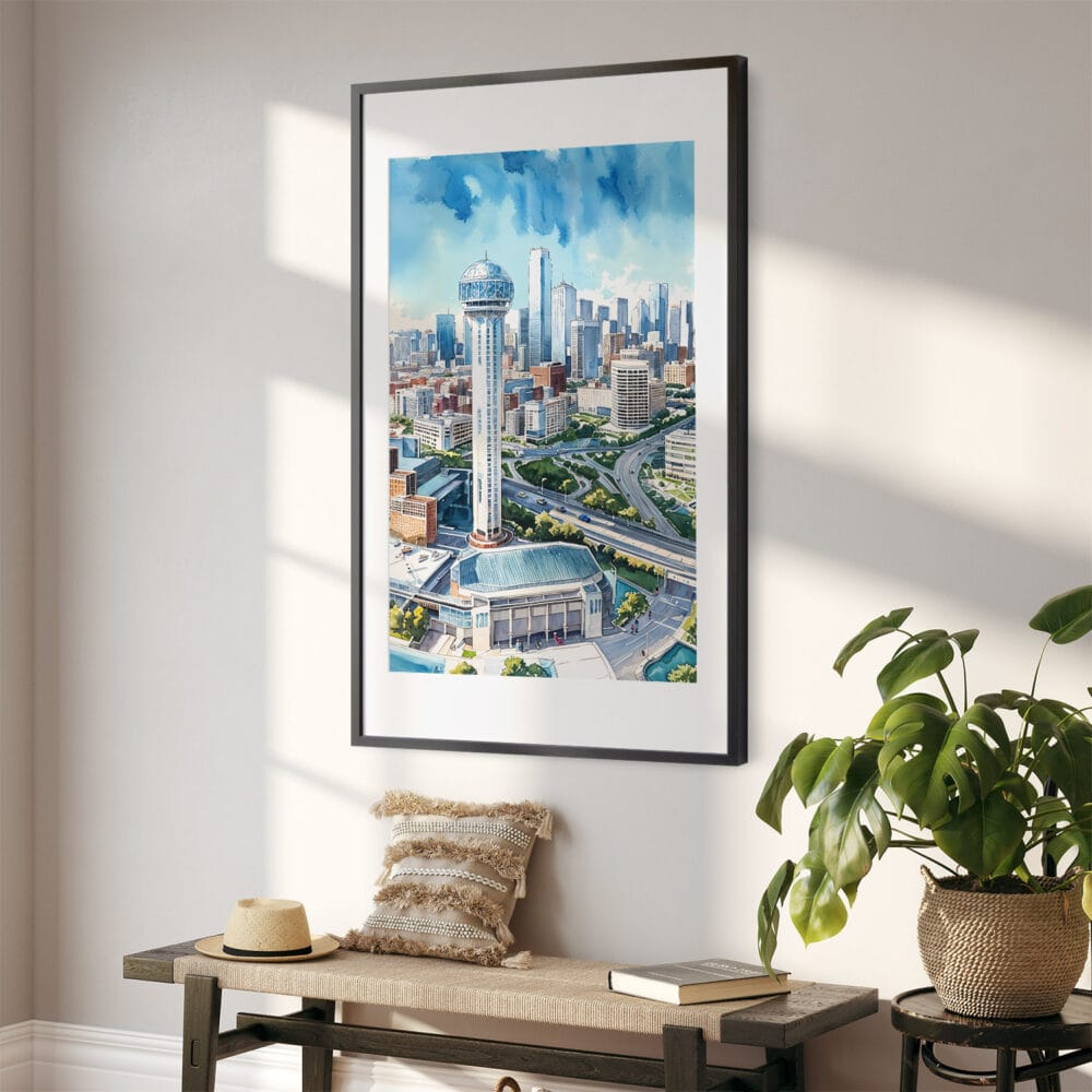 02 - Dallas Texas Skyline Watercolor Art - Digital Downloads - Hallway.jpg 02 - Dallas Texas Skyline Watercolor Art - Digital Downloads - Hallway.jpg