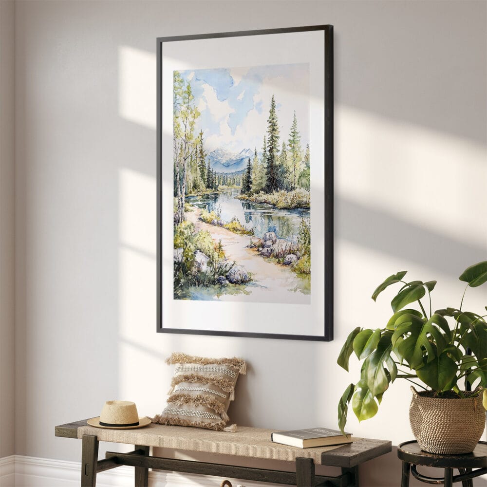 02 - Fairbanks Alaska Watercolor Art - Digital Downloads - Hallway.jpg 02 - Fairbanks Alaska Watercolor Art - Digital Downloads - Hallway.jpg