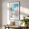 02 - Florida Key West Watercolor Art - Digital Downloads - Hallway.jpg