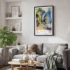 02 - Framed Batu Caves Watercolor Canvas Print - Skandinavian Living Room.jpg