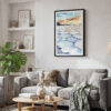02 - Framed Bolivia Salar de Uyuni Watercolor Canvas Print - Skandinavian Living Room.jpg