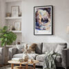 02 - Framed Carlsbad Caverns National Park Watercolor Canvas Print - Skandinavian Living Room.jpg