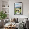 02 - Framed Denali National Park Watercolor Canvas Print - Skandinavian Living Room.jpg