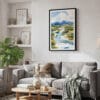 02 - Framed Kobuk Valley National Park Watercolor Canvas Print - Skandinavian Living Room.jpg
