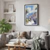 02 - Framed Madeira - Watercolor Canvas Print - Skandinavian Living Room.jpg