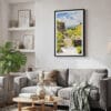 02 - Framed Peak District Watercolor Canvas Print - Skandinavian Living Room.jpg
