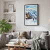 02 - Framed Telluride Colorado Watercolor Canvas Print - Skandinavian Living Room.jpg