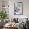 02 - Framed Toronto - Watercolor Canvas Print - Skandinavian Living Room.jpg