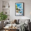 02 - Framed UK - Lake Windermere - Watercolor 1 Canvas Print - Skandinavian Living Room.jpg