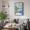 02 - Framed UK - Lake Windermere - Watercolor 3 Canvas Print - Skandinavian Living Room.jpg