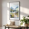 02 - Glacier National Park Watercolor Art - Digital Downloads - Hallway.jpg