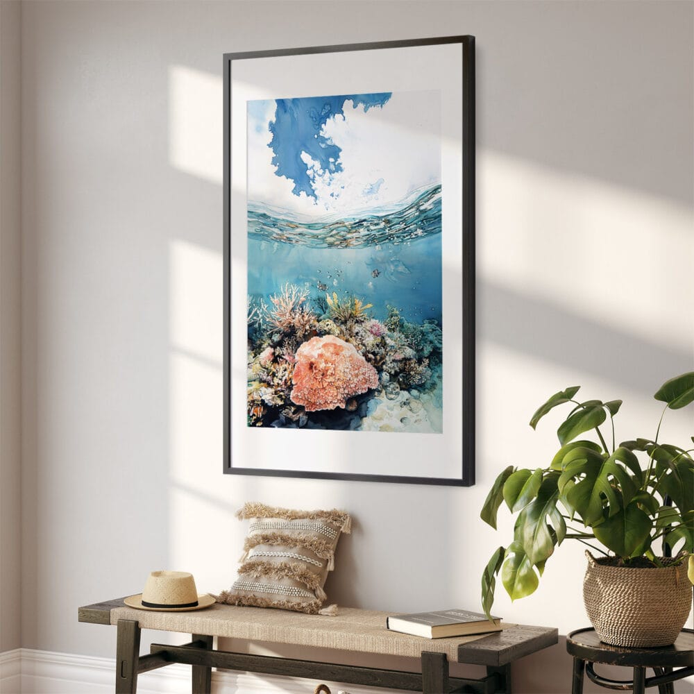 02 - Great Barrier Reef Watercolor Art - Digital Downloads - Hallway.jpg 02 - Great Barrier Reef Watercolor Art - Digital Downloads - Hallway.jpg