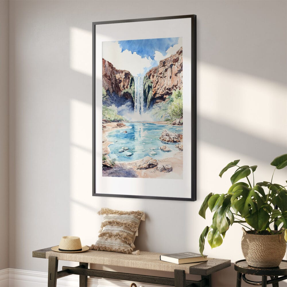 02 - Havasu Falls Watercolor Art - Digital Downloads - Hallway.jpg 02 - Havasu Falls Watercolor Art - Digital Downloads - Hallway.jpg
