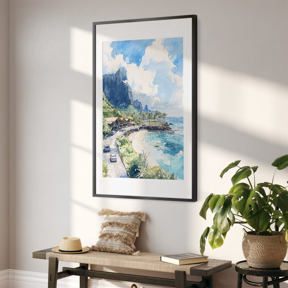 02 - Hawaii - Napali Watercolor Art - Digital Downloads - Hallway.jpg 02 - Hawaii - Napali Watercolor Art - Digital Downloads - Hallway.jpg