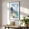 02 - Hawaii - Napali Watercolor Art - Digital Downloads - Hallway.jpg