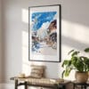 02 - Hokkaido Village Watercolor Art - Digital Downloads - Hallway.jpg