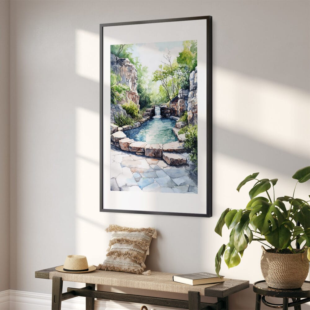 02 - Hot Springs National Park Watercolor Art - Digital Downloads - Hallway.jpg 02 - Hot Springs National Park Watercolor Art - Digital Downloads - Hallway.jpg