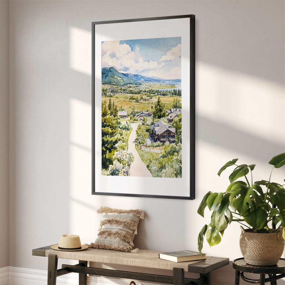 02 - Jackson Hole Wyoming Watercolor Art - Digital Downloads - Hallway.jpg 02 - Jackson Hole Wyoming Watercolor Art - Digital Downloads - Hallway.jpg