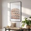 02 - Jaipur Palace of the winds Watercolor Art - Digital Downloads - Hallway.jpg