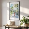 02 - Jamaica Watercolor Art - Digital Downloads - Hallway.jpg
