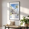 02 - Key West Beach House Watercolor Art - Digital Downloads - Hallway.jpg