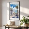 02 - Key West - Duval street Watercolor Art - Digital Downloads - Hallway.jpg