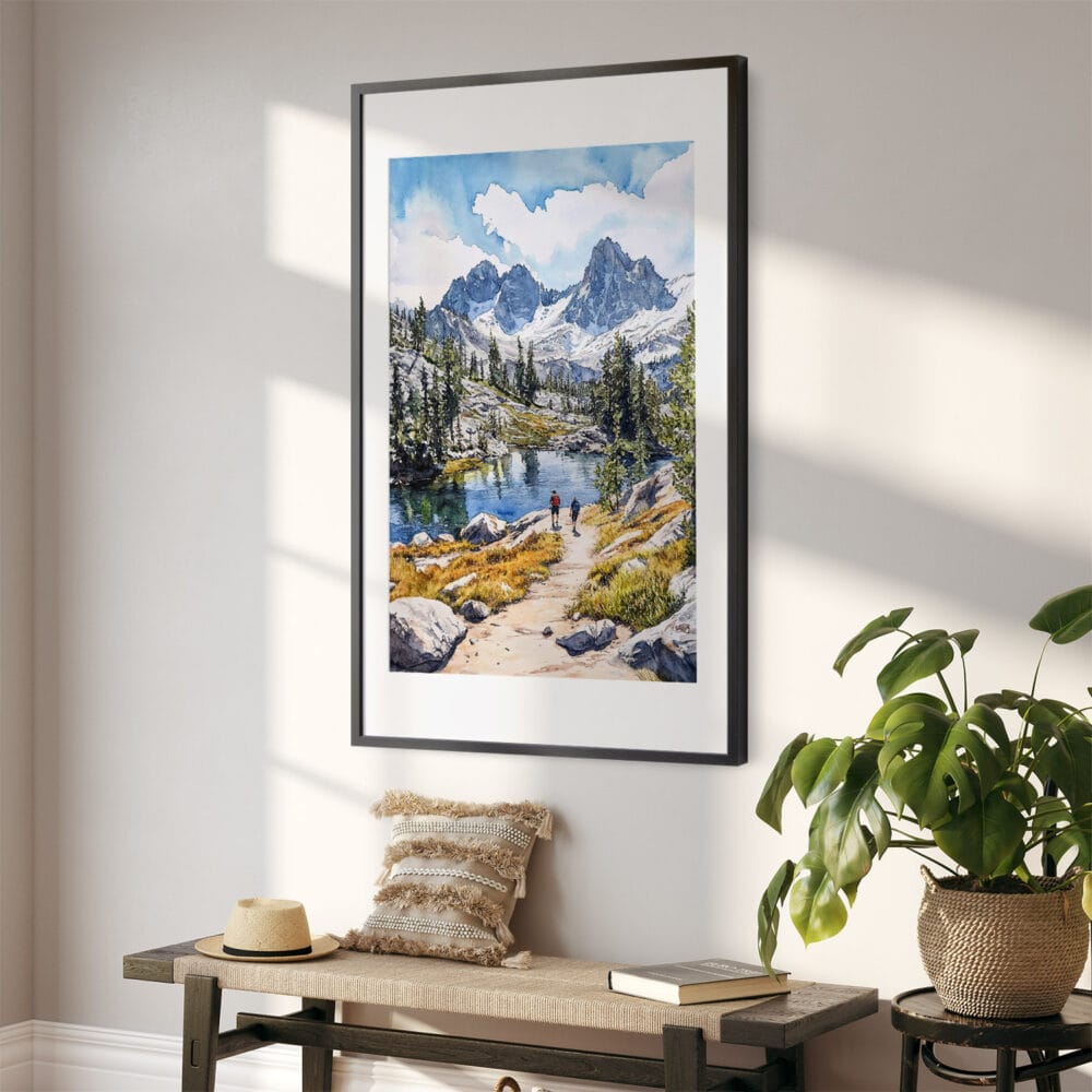 02 - Kings Canyon National Park Watercolor Art - Digital Downloads - Hallway.jpg 02 - Kings Canyon National Park Watercolor Art - Digital Downloads - Hallway.jpg