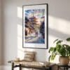 02 - Kyoto Hokan-ji Temple Watercolor Art - Digital Downloads - Hallway.jpg
