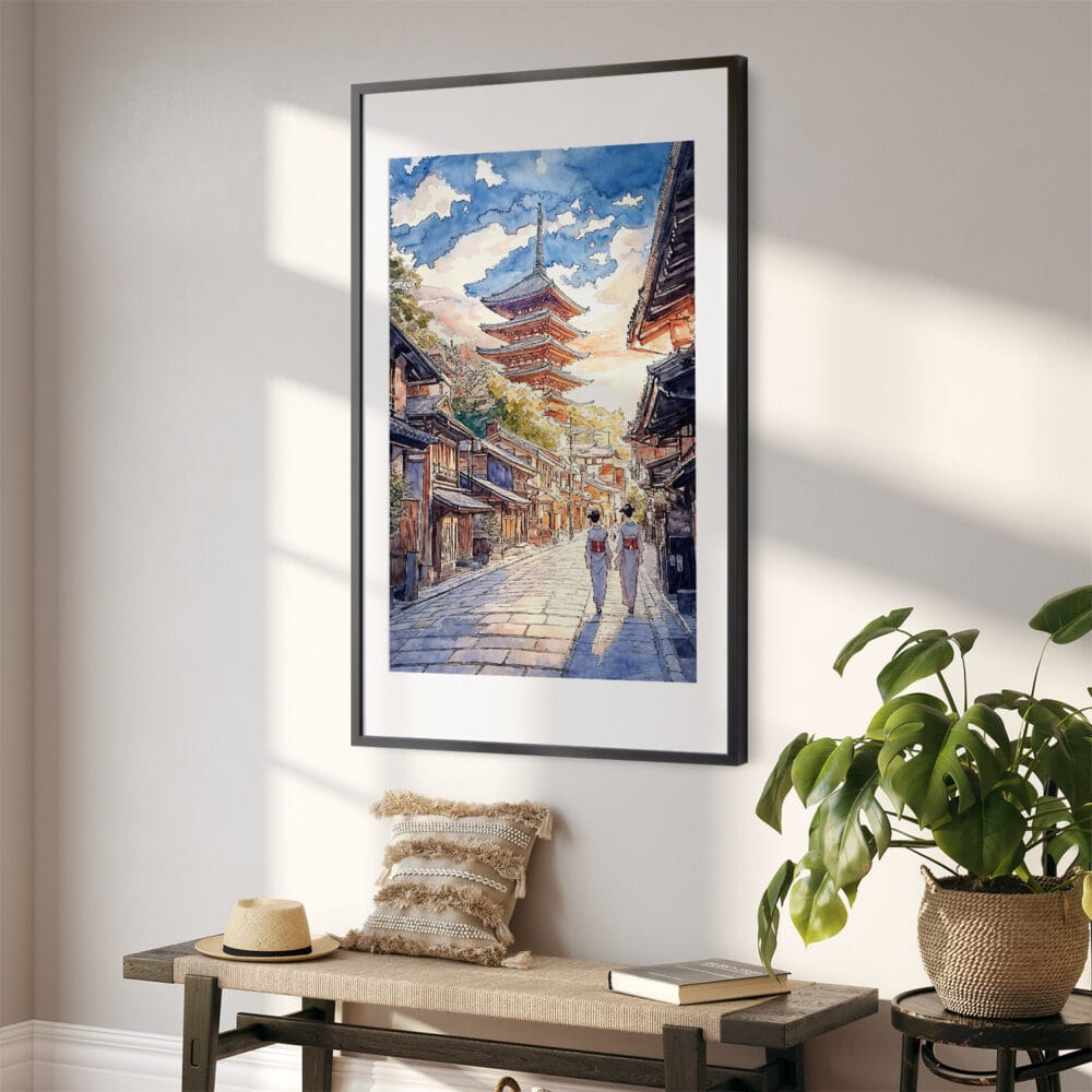 02 - Kyoto Pagoda Watercolor 1 Art - Digital Downloads - Hallway.jpg 02 - Kyoto Pagoda Watercolor 1 Art - Digital Downloads - Hallway.jpg