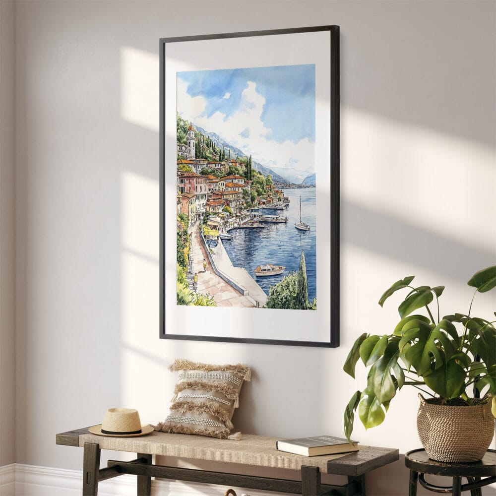 02 - Lake Como Watercolor Art - Digital Downloads - Hallway.jpg 02 - Lake Como Watercolor Art - Digital Downloads - Hallway.jpg