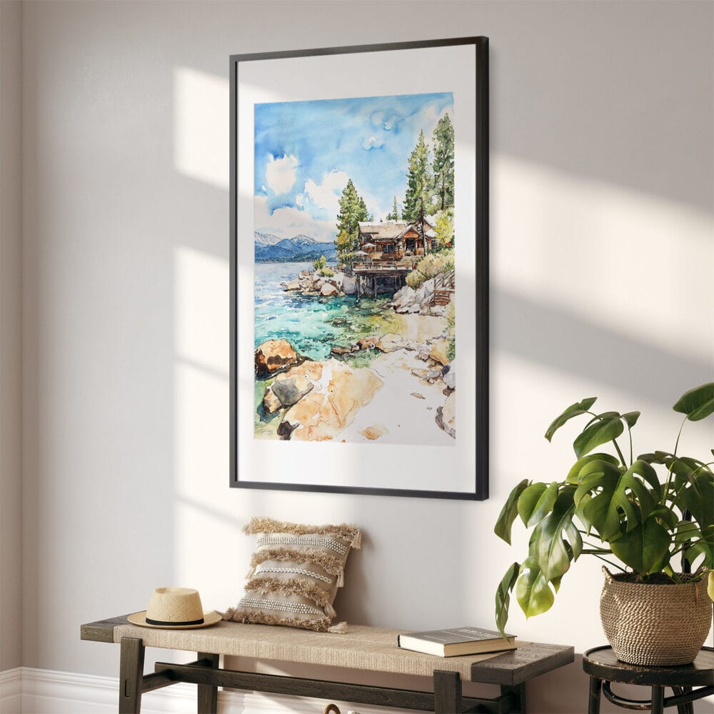 02 - Lake Tahoe Cabin Watercolor Art - Digital Downloads - Hallway.jpg 02 - Lake Tahoe Cabin Watercolor Art - Digital Downloads - Hallway.jpg