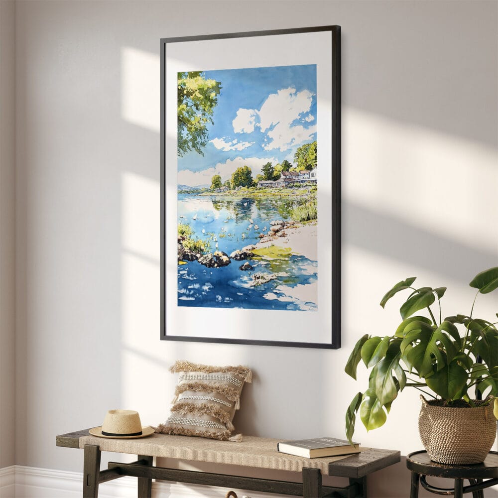 02 - Lake Windermere Watercolor 2 Art - Digital Downloads - Hallway.jpg 02 - Lake Windermere Watercolor 2 Art - Digital Downloads - Hallway.jpg