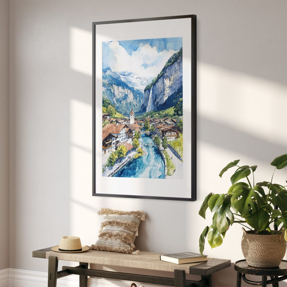 02 - Lauterbrunnen Watercolor Art - Digital Downloads - Hallway.jpg 02 - Lauterbrunnen Watercolor Art - Digital Downloads - Hallway.jpg